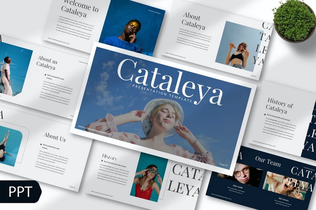 Cataleya - Modern Powerpoint Template