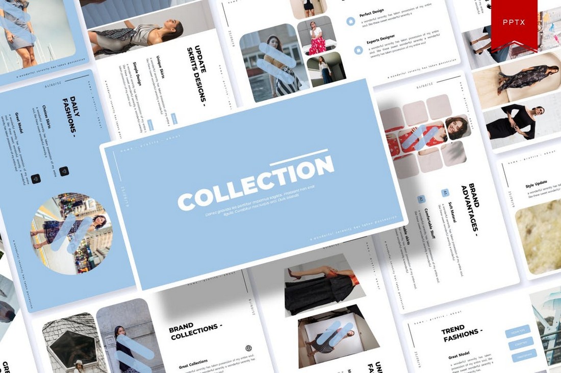 Collection - Clean Powerpoint Template