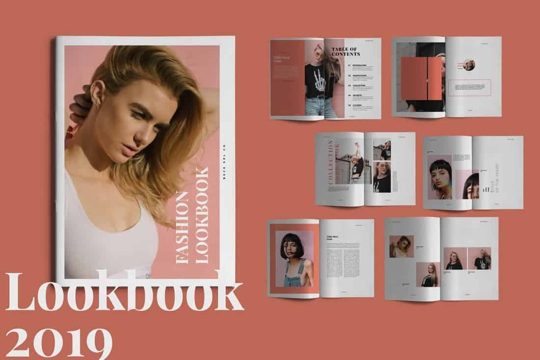 Coral - Look book Template