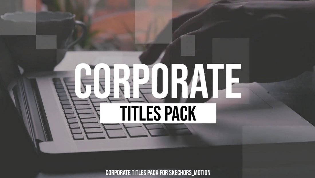Corporate Titles & Lower Thirds for FCPX