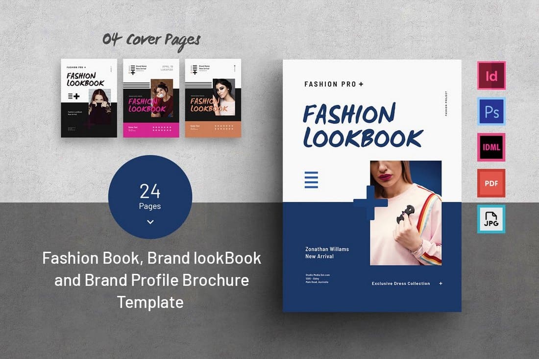 Fashion & Brand Look book Template
