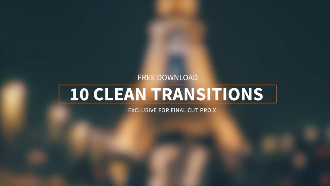 Free 10 Clean Transitions for Final Cut Pro