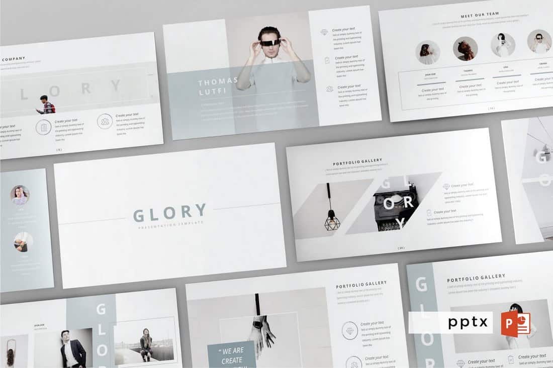 GLORY - Multipurpose Powerpoint Template
