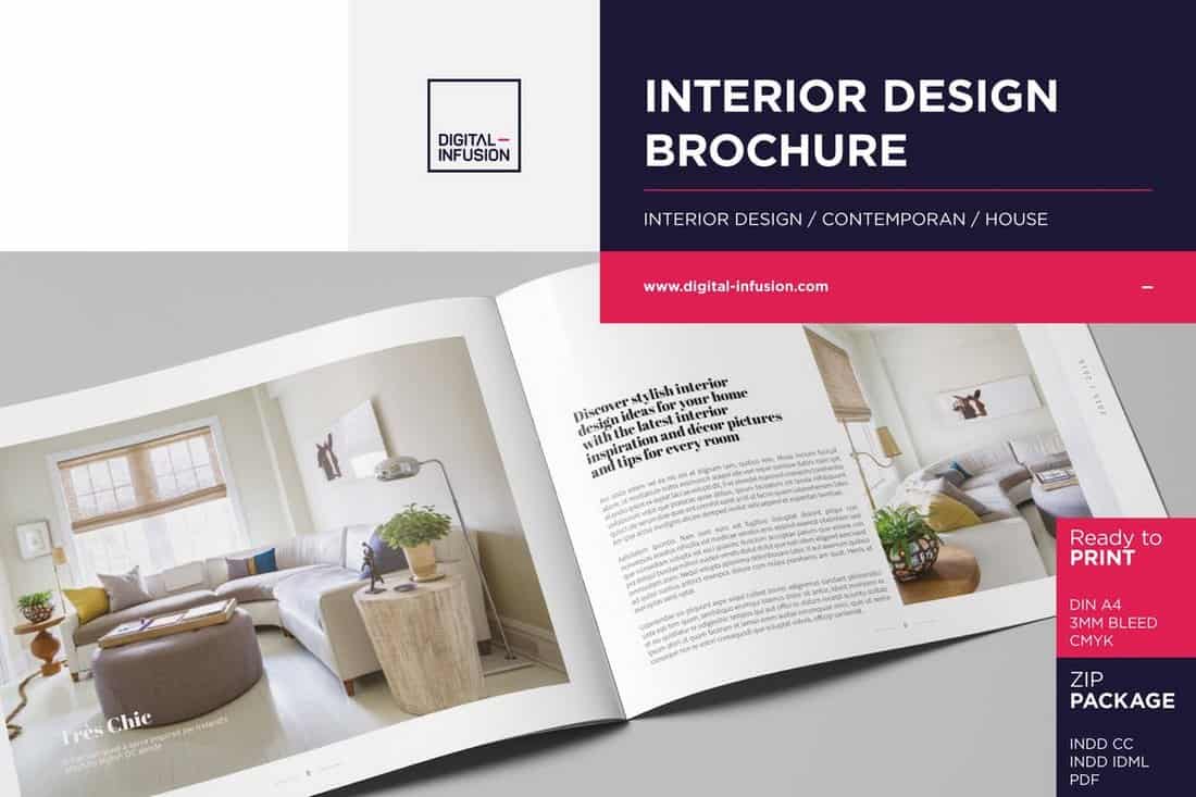 Interior Design Book Template