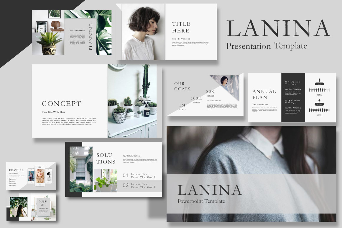 Lalina Powerpoint Template