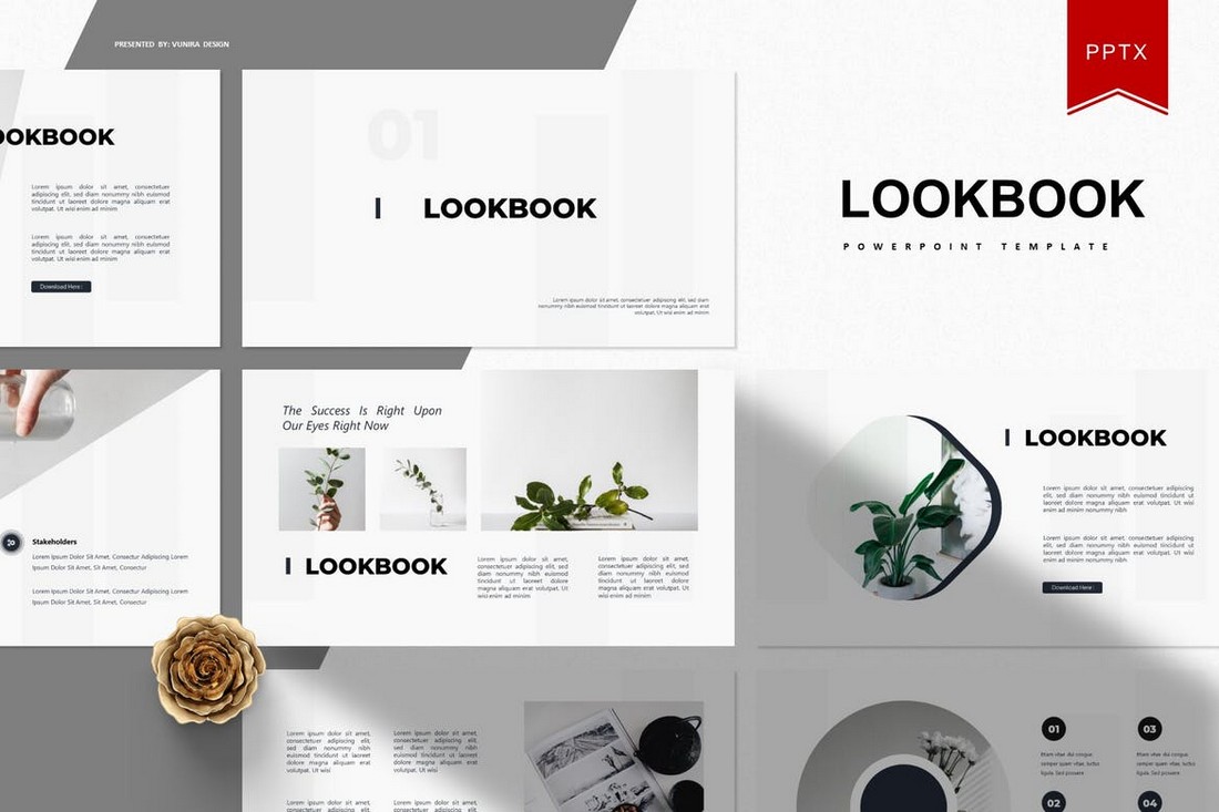 Lookbook -Simple Powerpoint Template