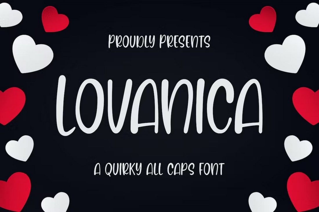 Lovanica - Quirky Lovely Font