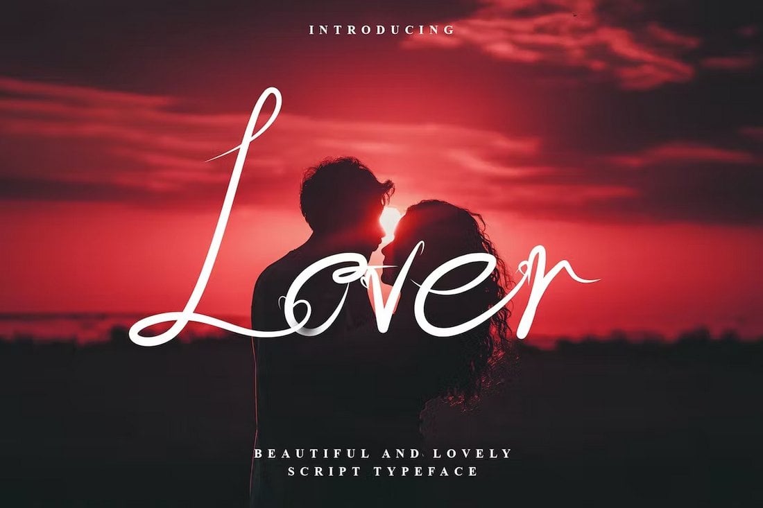 Lover - Romantic Script Font