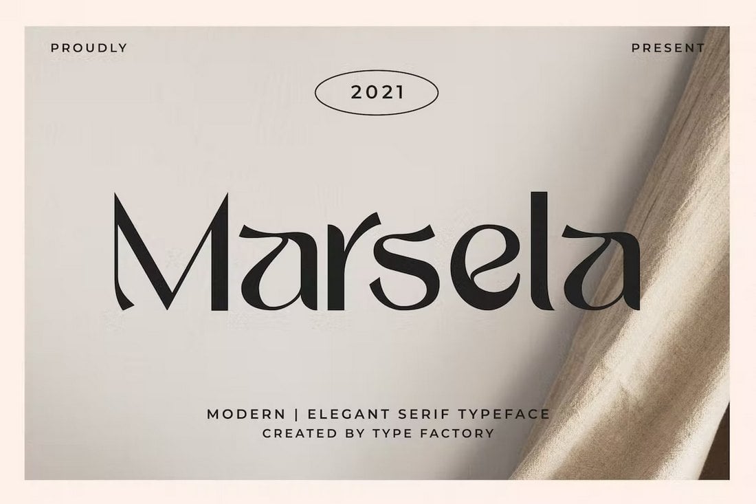 Marsela - Modern & Aesthetic Font