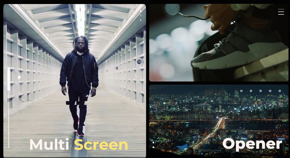 Multi-Screen Slideshow Template for Final Cut Pro