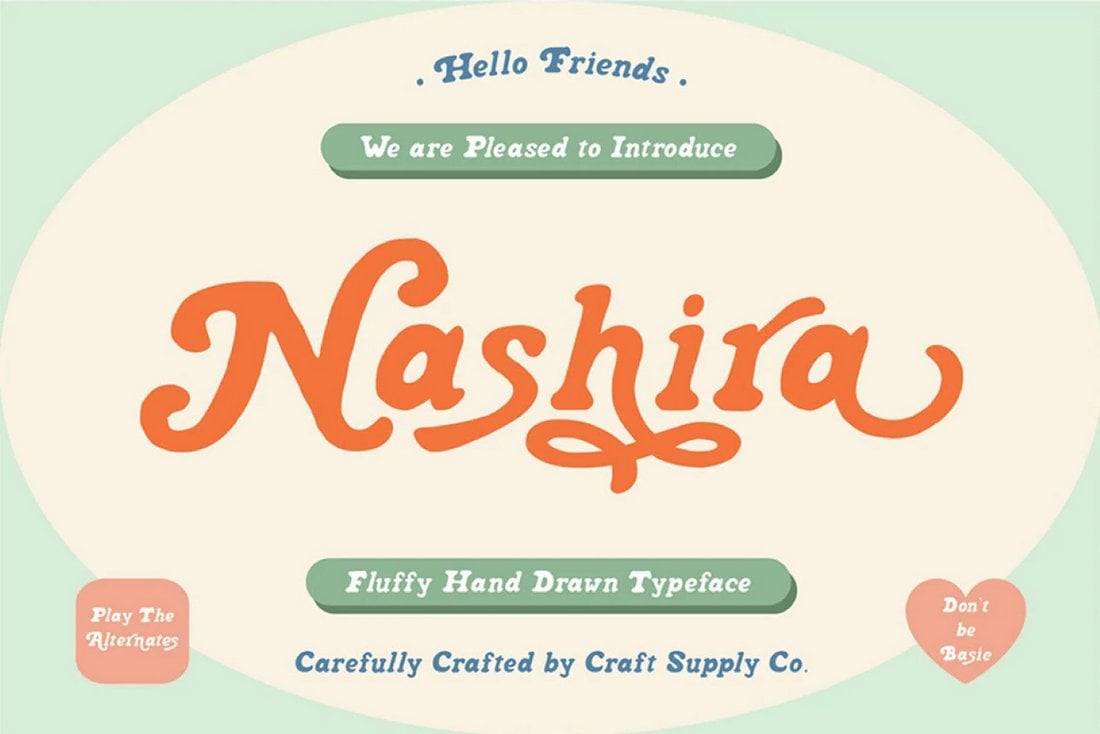 Nashira - Free Retro 70s Font