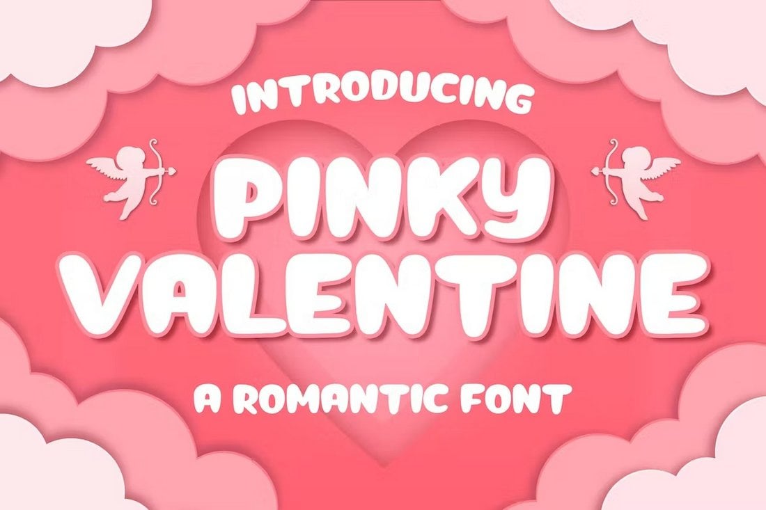Pinky Valentine - Romantic Font