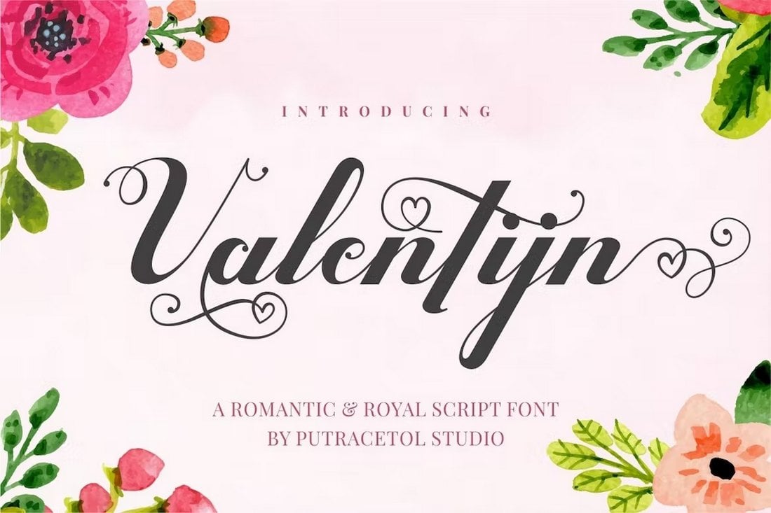 Valentijn - Modern Love Font