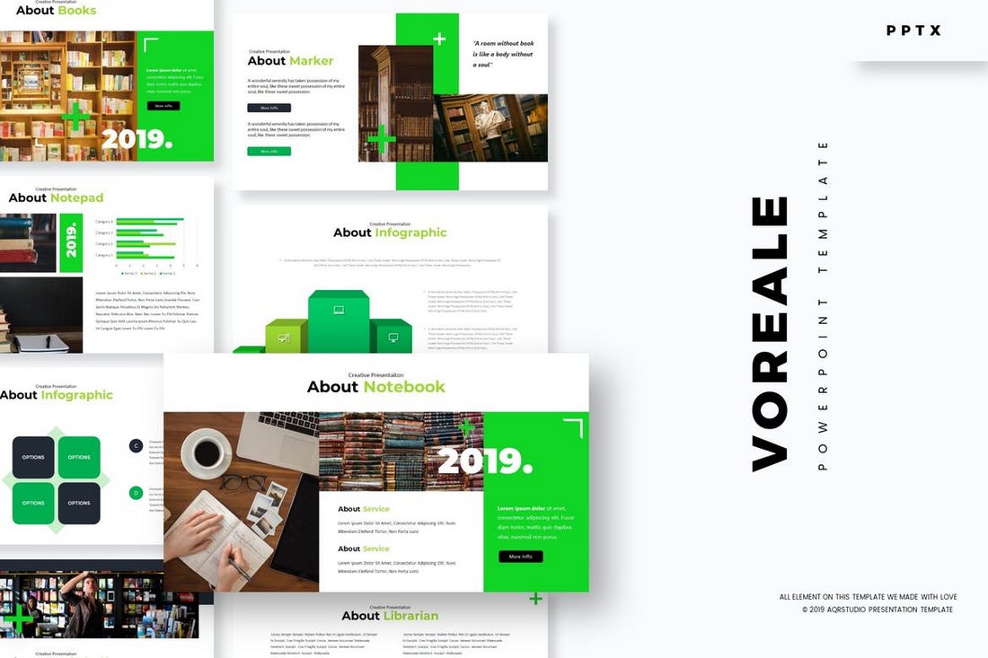 Voreale - Powerpoint Template