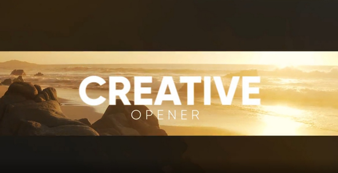 free creative opener template