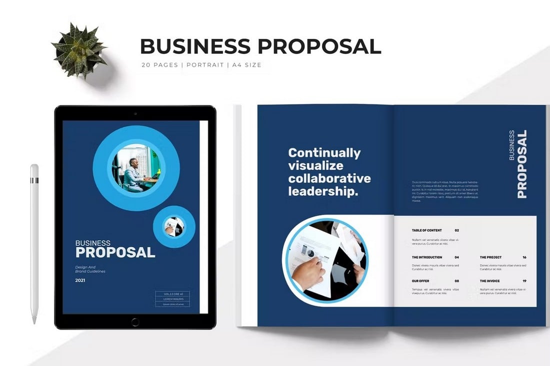 Business Proposal Template for Word & InDesign