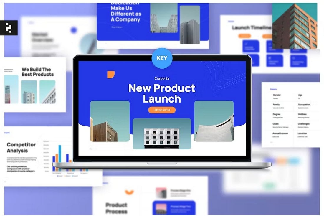 Corporta - New Product Launch Keynote Template