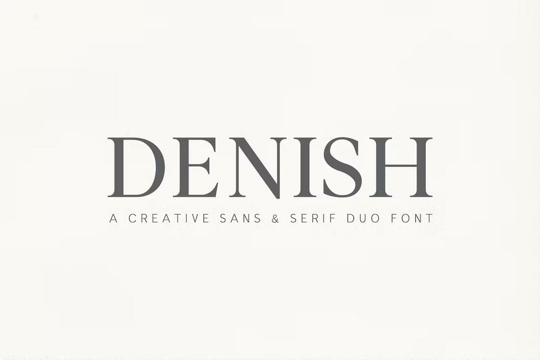 Denish Sans & Serif Duo Legal Fonts
