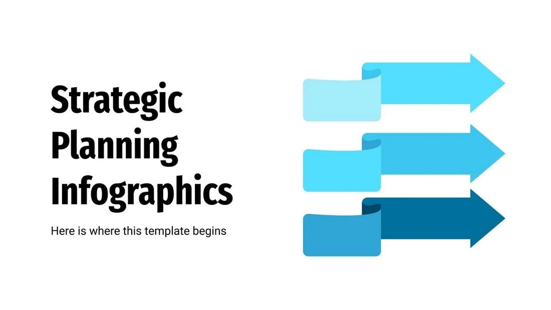 Free Strategic Planning Infographics for PowerPoint
