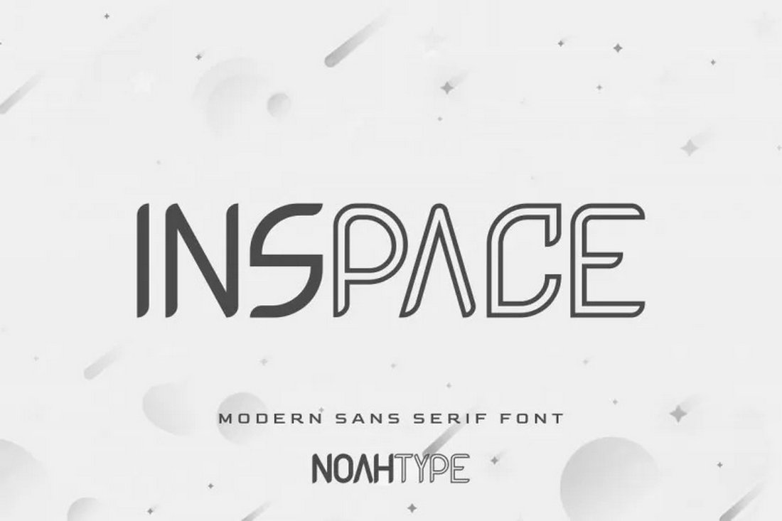 Inspace - Free Space Font
