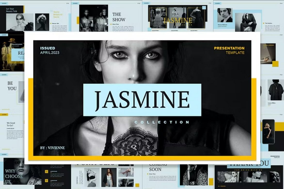 Jasmine - Creative Fashion Keynote Presentation