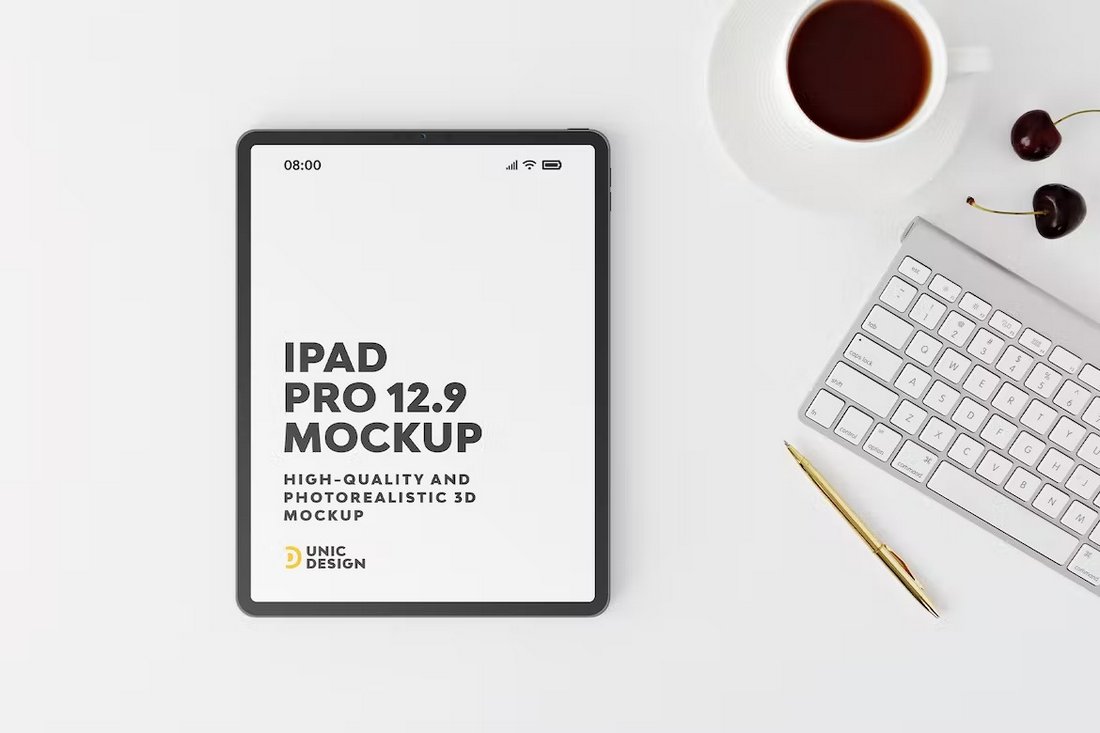 Minimal Apple iPad Pro Mockup
