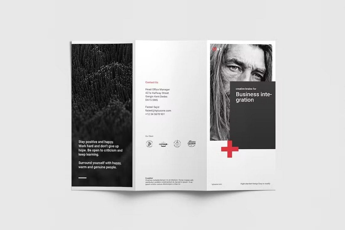 Minimalist Tri-Fold Brochure Design 2