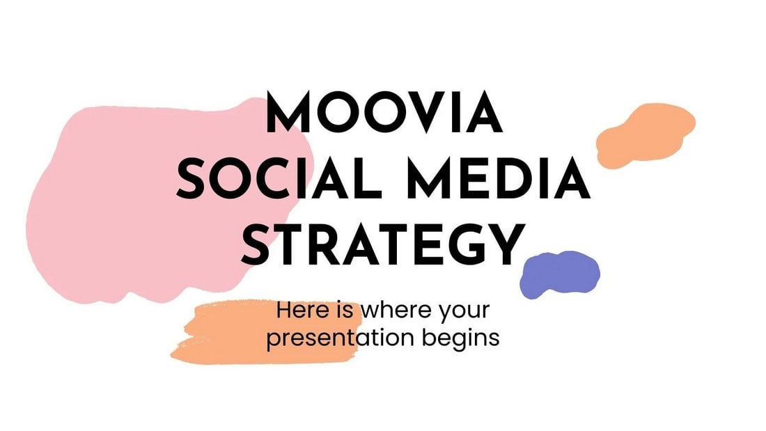 Moovia - Free Strategic Planning PPT For Social Media