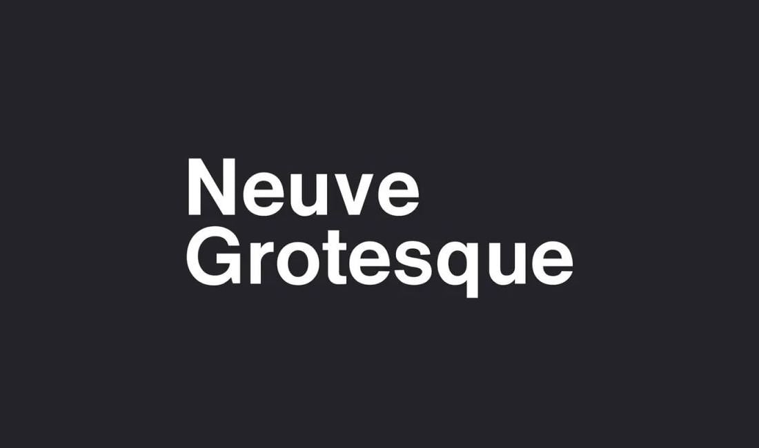 Neuve Grotesque - Free Font for Contracts