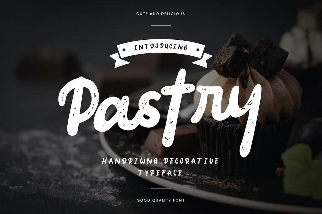 Pastry - Rusty Bold Cafe Font