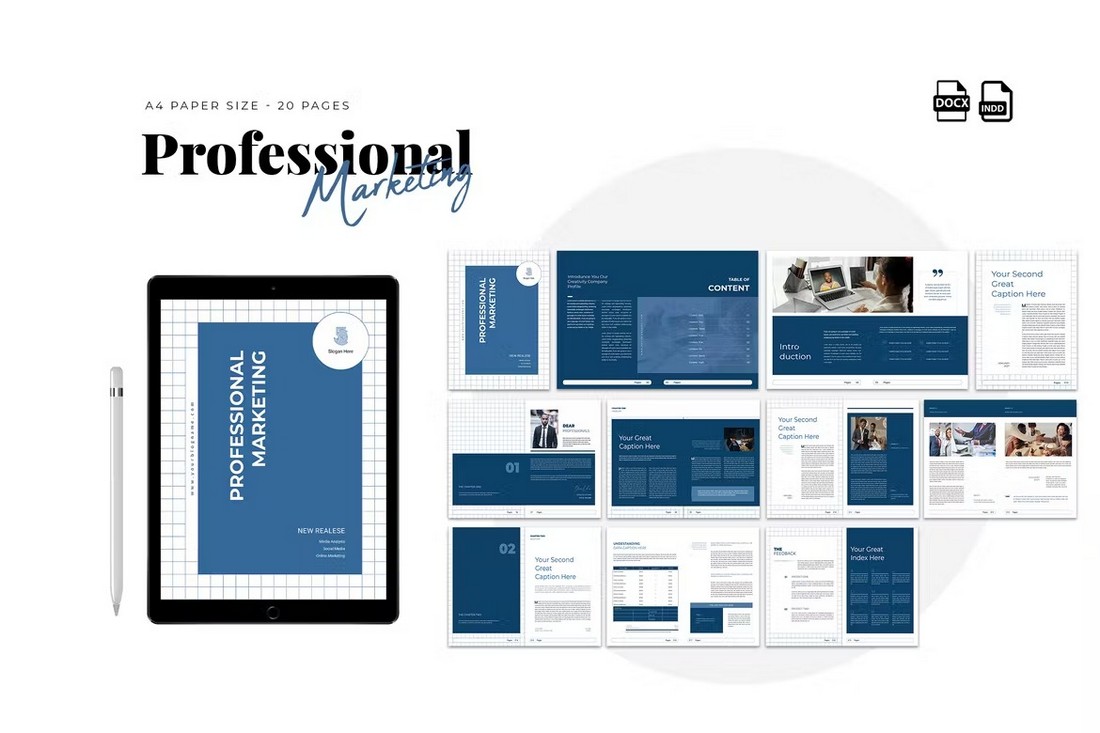 Professional Marketing & Sales Proposal Template