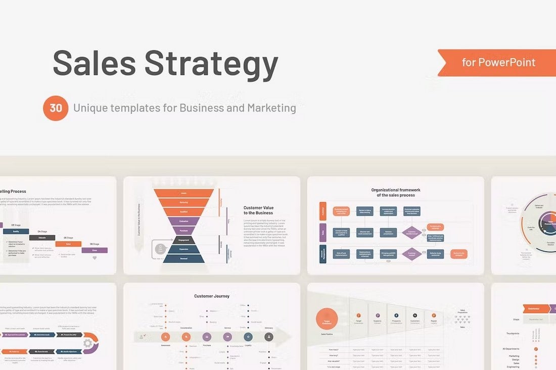 Sales Strategic Planning PowerPoint Templates