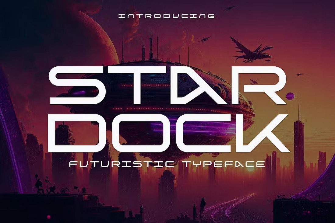 Stardock - Futuristic Space Font