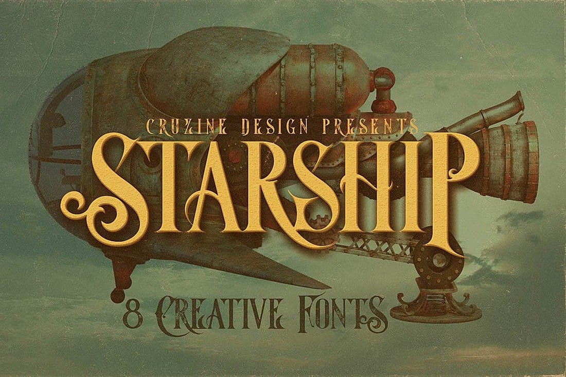 Starship - Creative Font Family