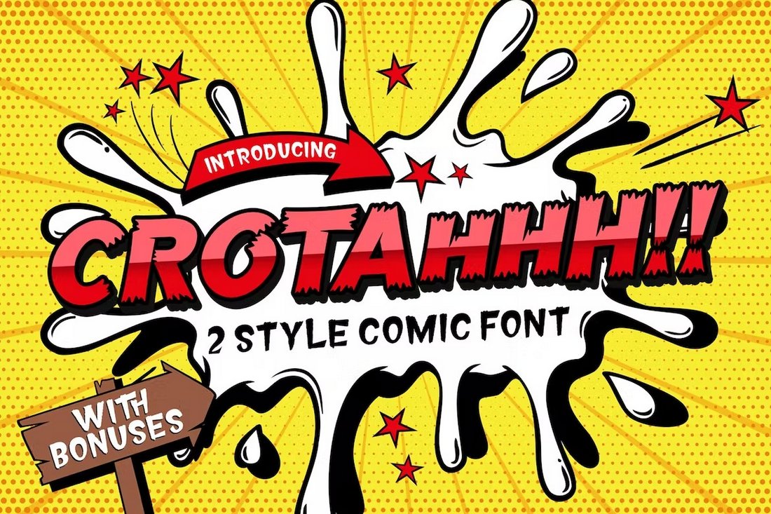 The Crotah Comic Style Font