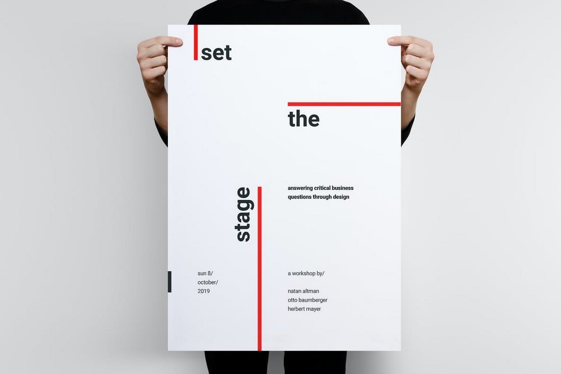 Typography Poster Template