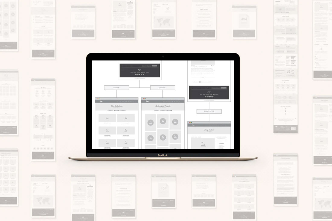 wireframe template