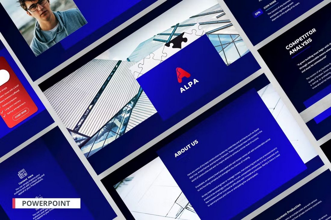 Alpa - Marketing Plan PowerPoint Template