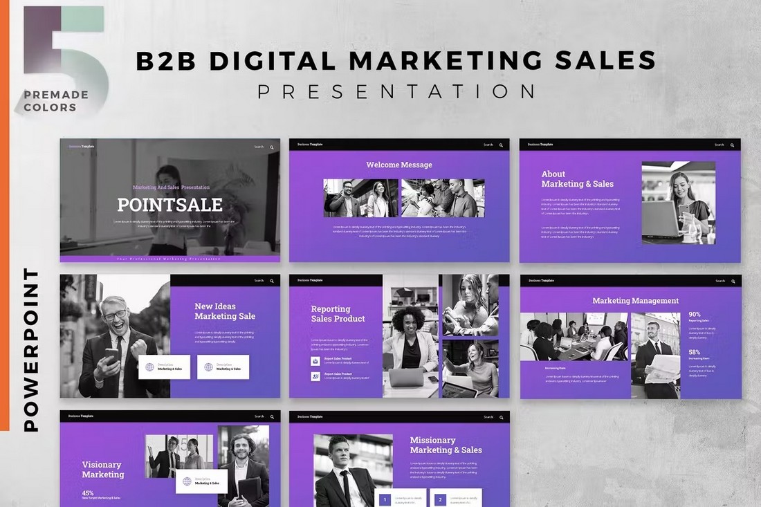 B2B and B2C Digital Marketing & Sales Presentation