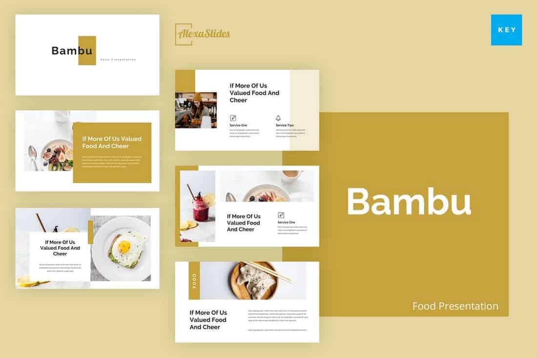 Bambu - Keynote Presentation Template