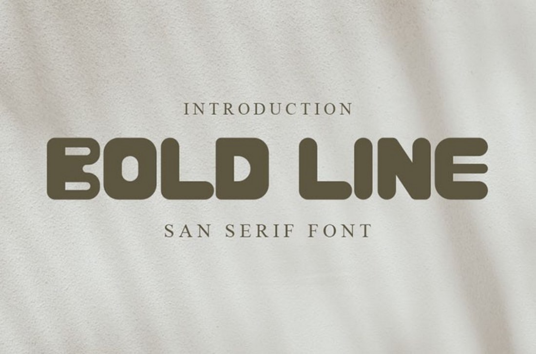 Bold Line - Free Creative Block Font 2