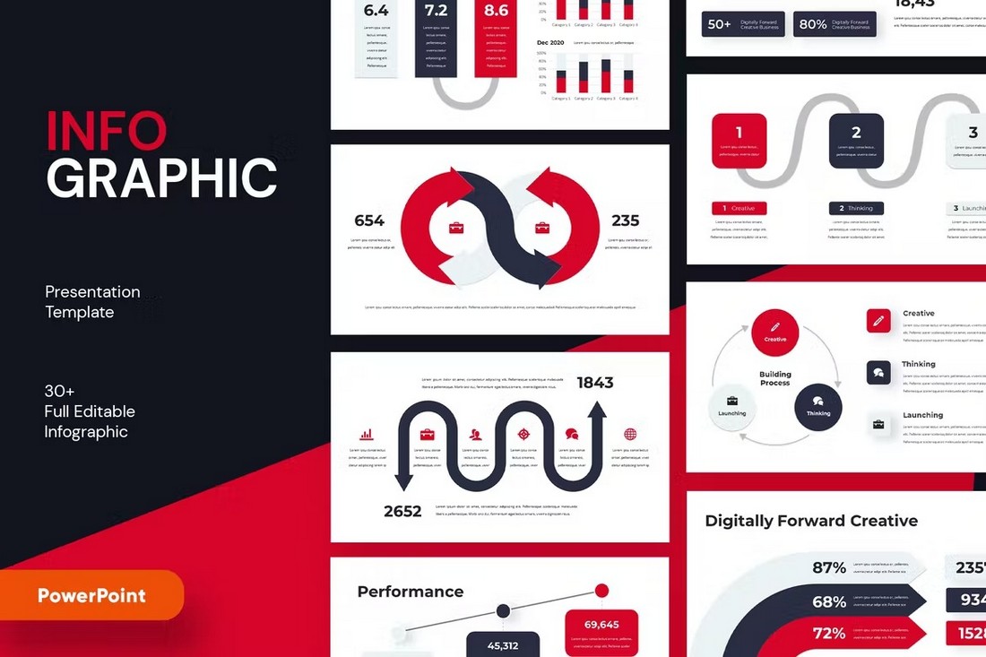 Business Infographic Powerpoint Template