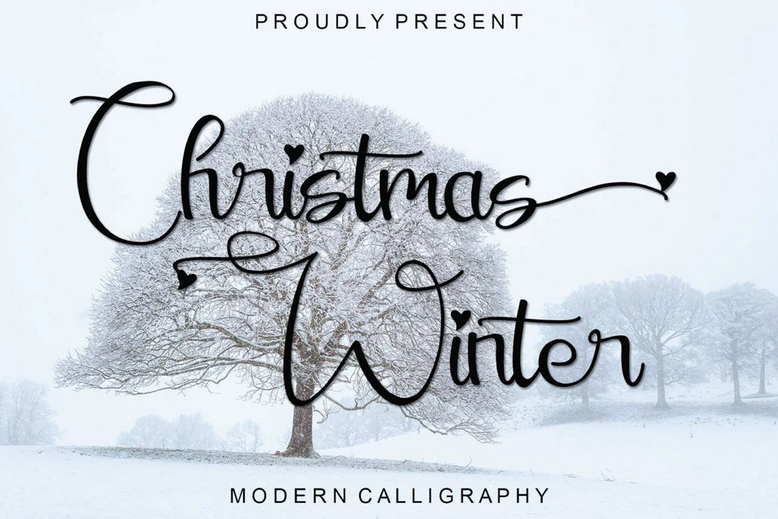 Christmas Winter - Free Winter Font