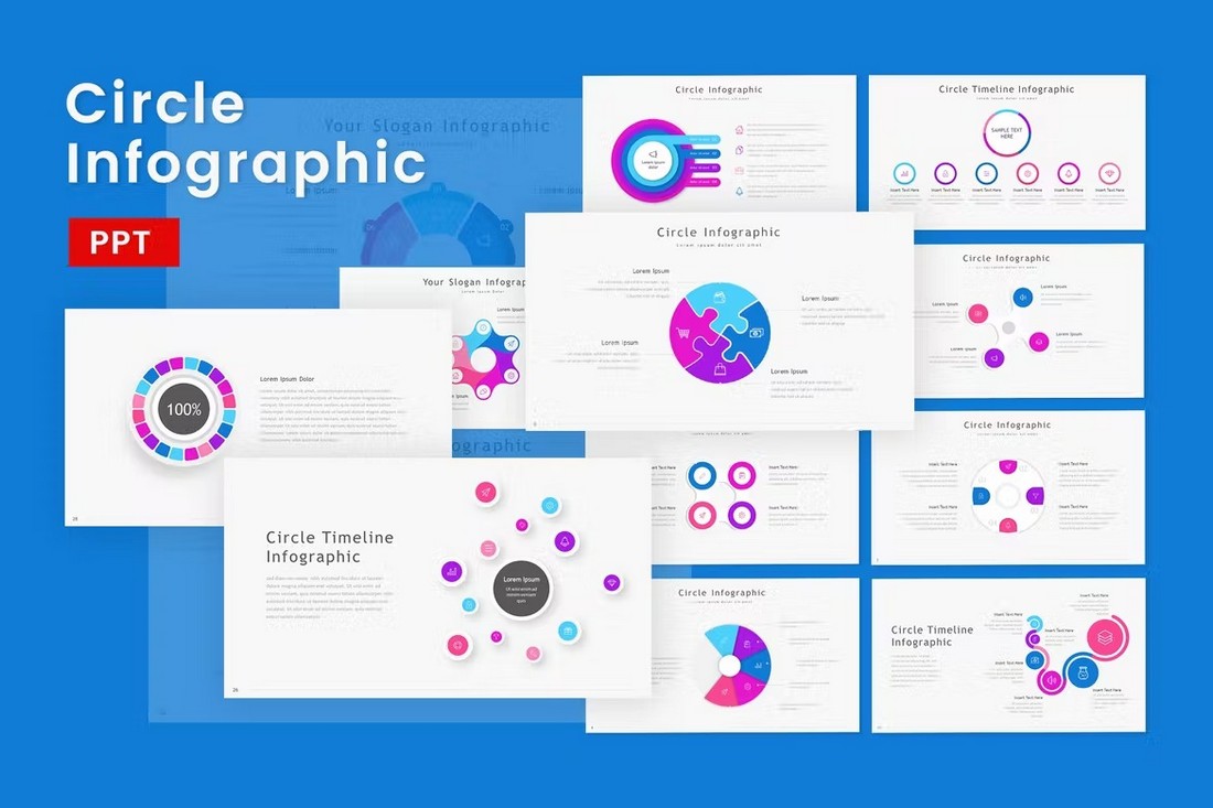 Circle - Powerpoint Infographic Template