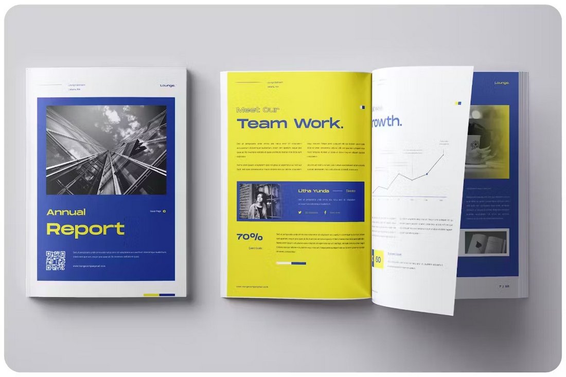 Creative Annual Business Report Template