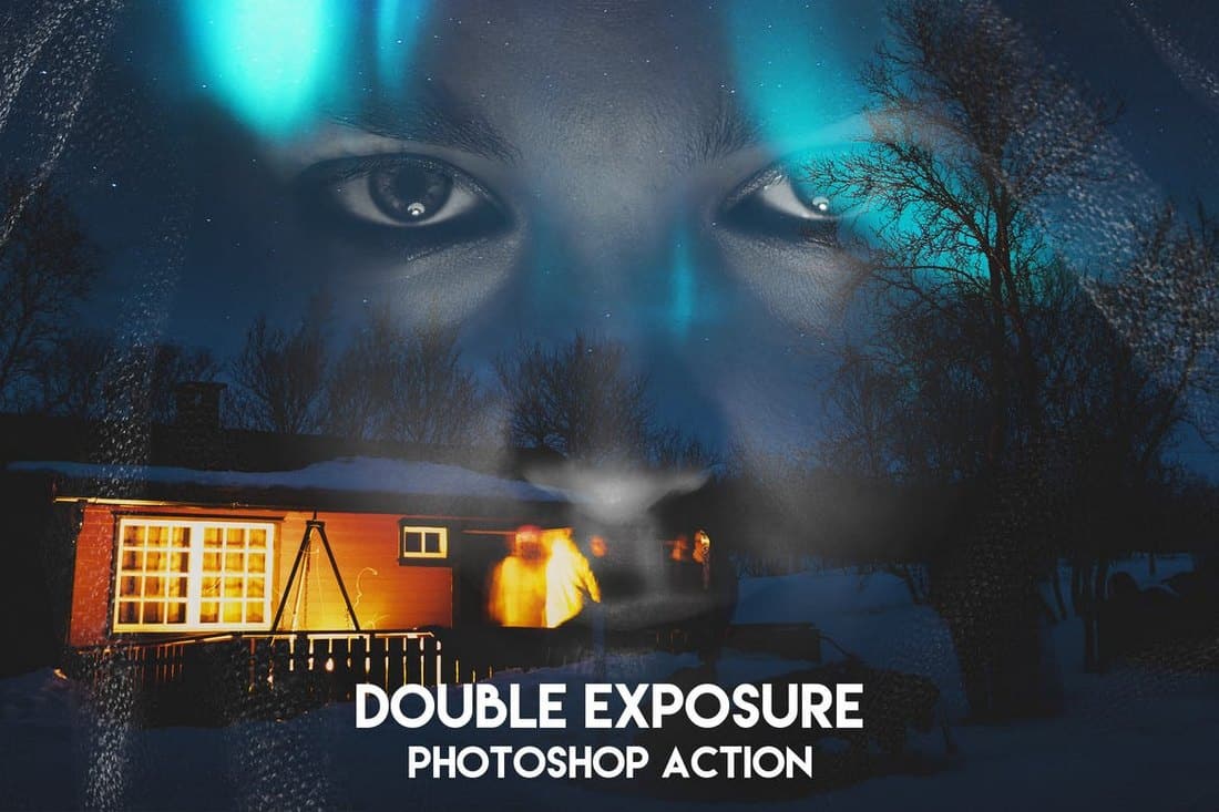 Creative Double Exposure Photoshop Action