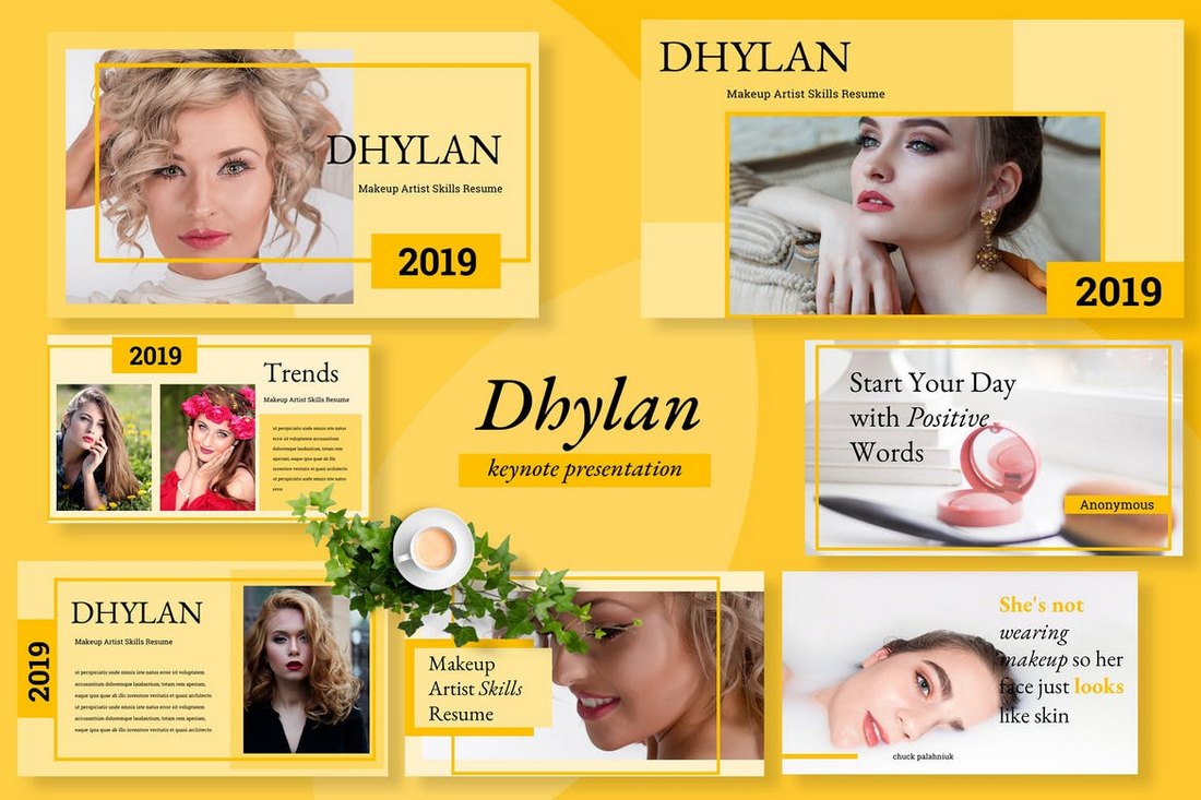 Dhylan Beauty Salon Keynote