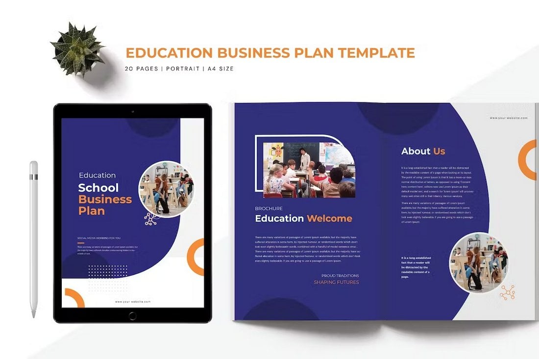 Education Nonprofit Business Plan Template