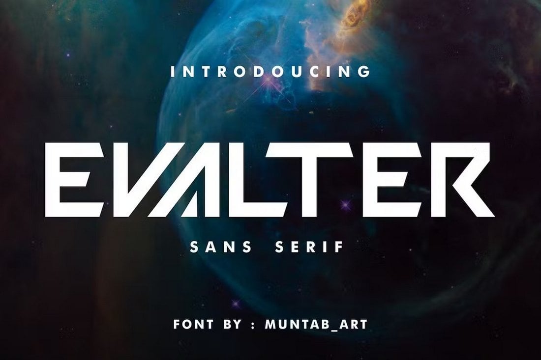 Evalter - Modern Sans-Serif Font
