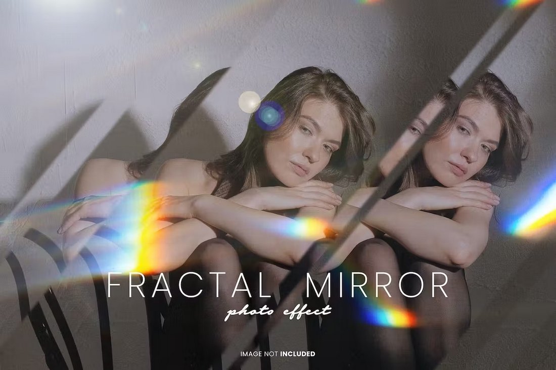 Fractal Mirror Glass Effect for Photoshop